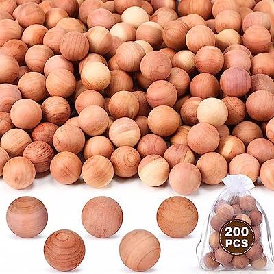 Sharkwoods Cedar Blocks for Clothes Storage 50 Pack, 30 Cedar Rings & 20  Cedar Balls 100% Natural Aromatic Cedar Accessories for Closets & Drawers