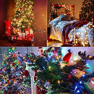 Decute 500LED 164FT Christmas Tree String Lights Green Wire Dimmable with  Remote Control, UL Listed Plug in Fairy Starry Lights Decorative for Christmas  Tree Party Wedding Indoor Outdoor Warm White - Yahoo