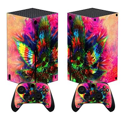 Mcbazel Skin Stickers for Xbox Series X, Full Body Protective Vinyl Skin  Decal Cover for Xbox Series X Console and Controllers - Red Glossy