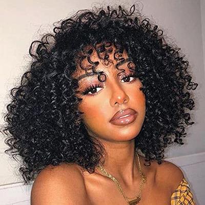 Ocean Wave Crochet Hair 12 Inch, 8 Packs Deep Wave Crochet Hair for Women,  Short Curly Crochet Braids Pre Looped Beach Curl Hair Extensions(1B#)