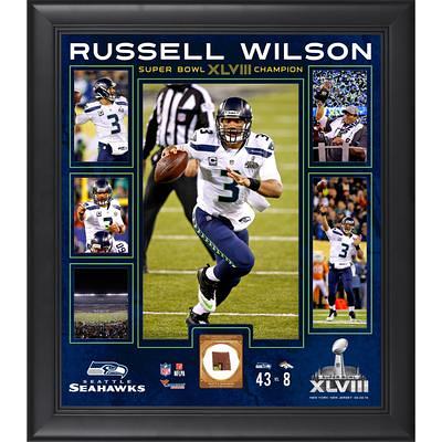 Officially Licensed NFL Super Bowl Ticket and Game Coin Limited Edition  Framed Collection by The Highland Mint - Seattle Seahawks