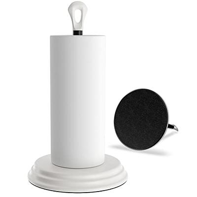 KASUNTO Paper Towel Holder with Weighted Metal Base, Free Standing