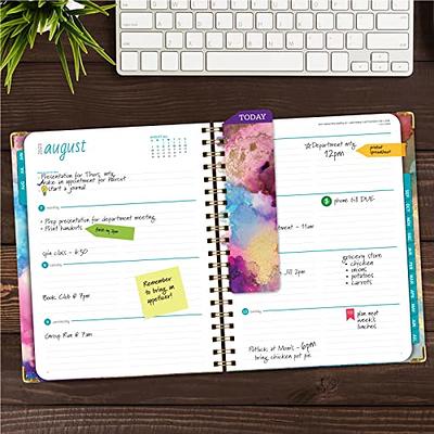 Purple Planner 2024 Weekly Planner | 8.3 x 9.8 | August 2023 - December  2024 | Daily Weekly And Monthly Planner 2024 | Hardcover Agenda With  Planner