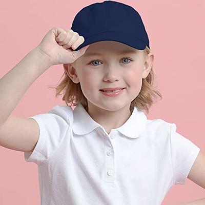 Navy Baseball Hat Blank Unstructured Washed Twill Cap