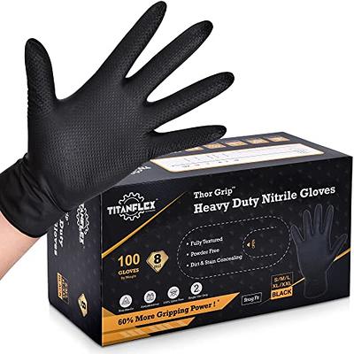 Olympia Tools Latex Dipped Good Grip Anti-slip Moving Gloves Black