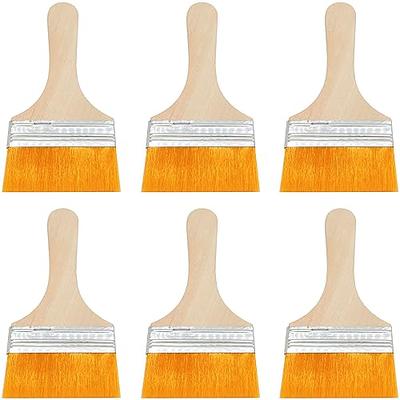 Luigi's Paint Brushes for Walls | 5X Synthetic Bristle Paint Brushes for  Painting Walls, Furniture, and More | Large House Paint Brush Set for Walls  