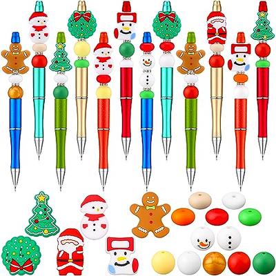 12 Set Plastic Beadable Pens Assorted Wood Round Crystal Spacer Beads Set  Black Ink Ballpoint DIY Bead Pen for Women Kids Gifts School Office  Supplies (Bee) - Yahoo Shopping