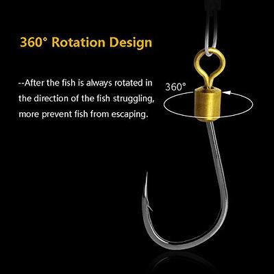 Saltwater Fishing J Hooks Kit,130pcs Long Shank Hooks Stainless Steel  Fishing Hooks Forged O'shaughnessy Hooks Trollling Hooks Extra Strong with