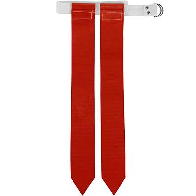 : WYZworks 12 Player Adjustable Flag Football Set - 3 Flags per  Belt, 36 Flags Total for Adults and Youth (18 Red and 18 Blue Flags) :  Sports & Outdoors