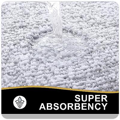 OLANLY Luxury Bathroom Rug Mat 47x24, Extra Soft and Absorbent