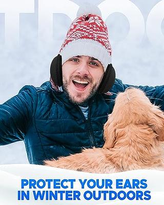 Ear Warmer Headband - Winter Fleece Ear Band Covers - Cold Weather Running  Ear Muffs for Cycling & Sports for Men & Women