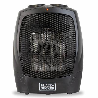 Black+decker BHD101B 1,500-Watt Personal Desktop Heater Black