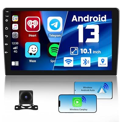 Single 1 DIN Car Radio GPS NAVI Carplay 6.9 Inch Stereo Player Android 12  1+32G