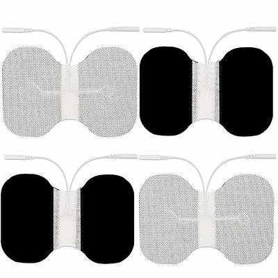 LotFancy 10 Pcs TENS Unit Replacement Pads for Omron Standard Long Life  Pads, Snap Electrode Pads