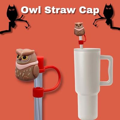 3PCS Straw Covers 8mm & 10mm, Cute Cat Straw Topper for Stanley