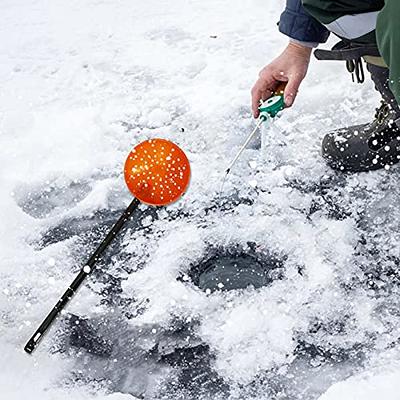 Yirepny Ice Scooper Skimmer, Extra-Large for Scooping Out Ice While Ice  Fishing, Lightweight Ice Fishing Ladle Big Holes Aluminum Alloy ABS  Wear-Resistant Ice Fishing Strainer for Angling Silver Red - Yahoo Shopping