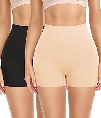 Yeblues 2 Pack Slimming Boyshorts Underwear for Women Shapewear Shorts for Under  Dresses Tummy Control Slip Shorts Compression Panties Nude & Black L -  Yahoo Shopping