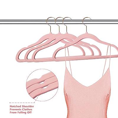 WJWSKI Baby Hangers for Closet - 20 Pack Baby Clothes Hangers,Adjustable  Baby & Kids Hangers for Nursery,Cascading Plastic Childrens Hangers &  Infant