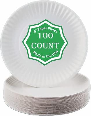 FOCUSLINE 7 Inch White Paper Plates, Uncoated Paper Plates, Everyday  Disposable Dessert Plates 7 Paper Plate Bulk, Pack of 500 Count - Yahoo  Shopping