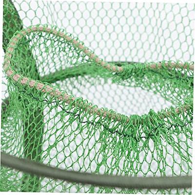 Goture Fishing Bait Trap, Foldable Fishing Net, Minnow Traps  for Bait Fish,Crawfish Crayfish Crawdad Shrimp Trap,Fish Traps for Fishing,6  Sides 6 Holes Crab Net with Bait Bag,Bait Box,118FT Hand Rope 