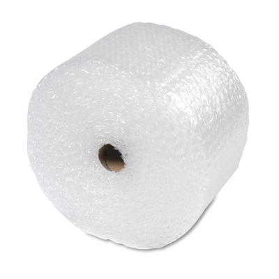 Duck Brand Small Bubble Cushioning Wrap, 12 in x 150 ft, Clear, 286677