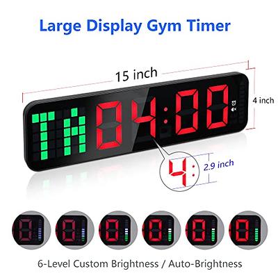 Crossfit Led Interval Timer, Gym Timer Crossfit Interval