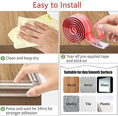 Baby Proofing Corner Protector Baby, Clear Corner Protectors,Furniture Corner  Guard & Edge Safety Bumpers, 6.6ft(2M) Soft Protector with Upgraded  Pre-Taped Strong Adhesive for Furniture&Sharp Corners - Yahoo Shopping