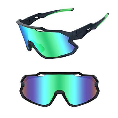  WFEANG Polarized Sports Sunglasses For Men Women Fishing Sunglasses  Bulk Men Sunglasses Pack Polarized Sun Glasses UV Protection1pack Black