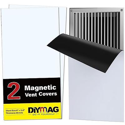 ANTFEES 4 Pack Magnetic Air Vent Cover 8 X 15.5, for Home, Floor, Wall,  Ceiling Vents, Air Registers, RV, Home HVAC and AC Vents,Easily Cut to Any  Size 