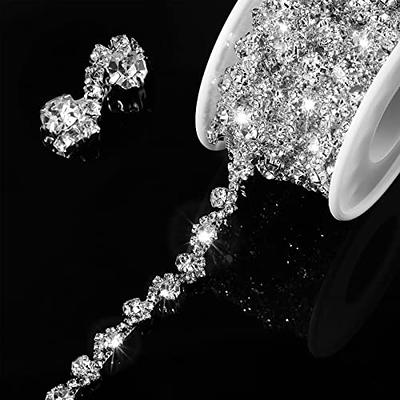 Wholesale PandaHall 20mm Crystal Rhinestone Trim Hotfix Ribbon Colorful  Artificial Gem Stone Applique Chain Embellishment for Wedding Bridal Dress  Shoes Phone Decor Costume Accessories Jewellery DIY 1m/1 Yard 