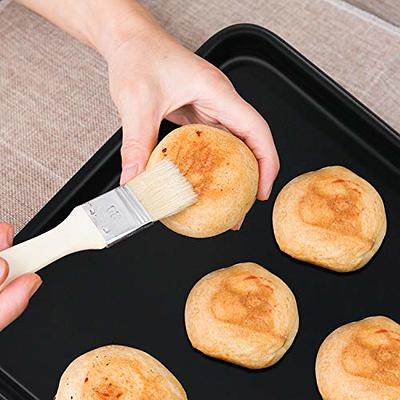 Small Cookie Sheets 11X9 Inch 2Pcs Mini Baking Pan Toaster Oven Tray  Nonstick Th