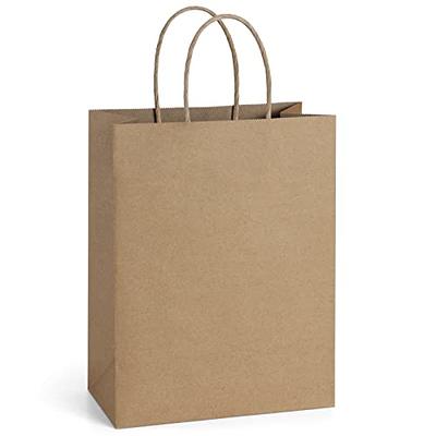 Amazon.com: Kraft Paper Gift Bags Bulk with Handles 13 X 7 X 17. Ideal for  Shopping, Packaging, Retail, Party, Craft, Gifts, Wedding, Recycled,  Business, Goody and Merchandise Bag (White 200 Bags) : Health & Household