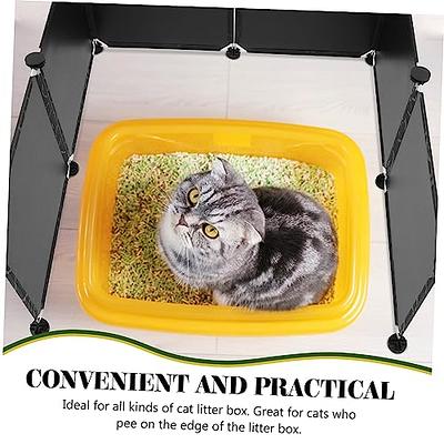 6pcs Kitten Litter Box, Plastic Cat Litter Trays Colorful Kitten