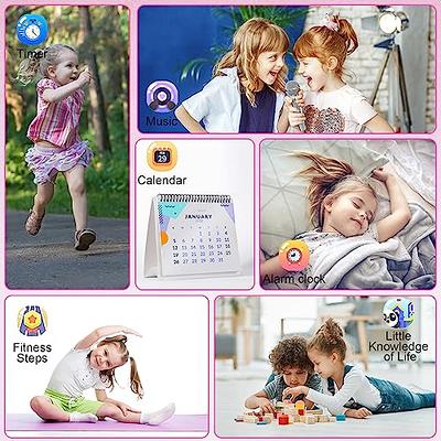 Smart Watch for Kids Gift for Girls Toys Age 6-8 Kids Game Smart Watches  for Girls Boys 8-10 with 24 Games Video Camera Music Alarm Educational  Birthday Gifts Ages 6 7 8