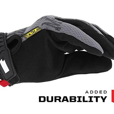 Mechanix Wear: The Original Tactical Work Gloves with Secure Fit, Flexible  Grip for Multi-purpose Use, Durable Touchscreen Safety Gloves for Men  (Grey, Small) : : Tools & Home Improvement