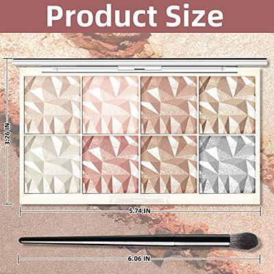 Highlight Palette Highly Pigmented Highlighter and Glow Makeup for Face and  Body Kit 2