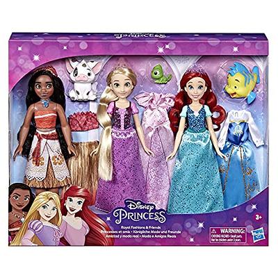  Disney Princess Secret Styles Royal Ball Collection, 12 Small  Dolls with Dresses, Toy for Girls Ages 4 Years and Up ( Exclusive) :  Toys & Games