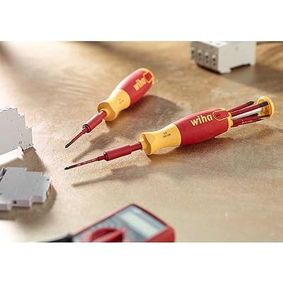 Wiha 28393 Insulated Slim Line Precision Pop Up Screwdriver Set