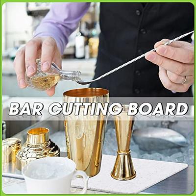 2 Pcs Small Cutting Board for Kitchen Mini Plastic Cutting Board Set Bar Dishwasher  Safe Granite Color Cutting Board for Camping Food Fruits Prep Vegetables  Easy Grip (White, 6 x 10) 