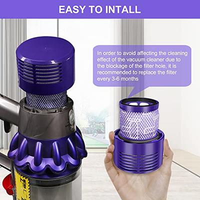 Filter Replacements Compatible with Dyson V10 SV12 Cordless Vacuum