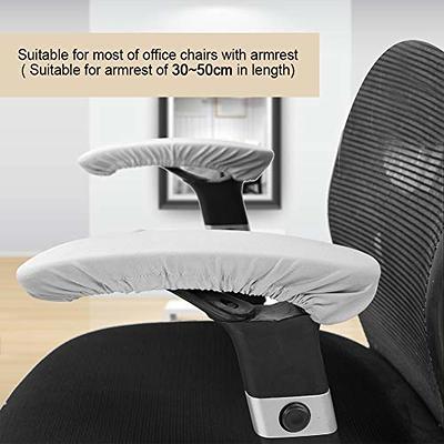 Delaman Office Chair Arm Covers, One Pair Elastic Stretchable Office Chair  Armrest Covers Chair Removable Computer Chair Arm Soft Protector (Gray) -  Yahoo Shopping