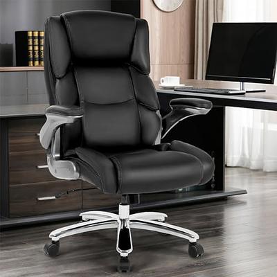 Office Chair - Ergonomic Desk Chair with Adjustable 2D Headrest & Lumbar  Support, Til t& Height Adjustment Home Office Desk Chairs