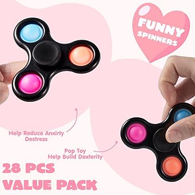JOYIN 28 Pcs Valentine's Day Bendy Pencils Cross Through Heart Shaped Valentine Cards for Valentine's Party Favors,Gift Card, Greeting Card.