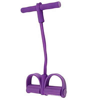 MoonAngel Fitness Gum 4 Tube Resistance Bands Latex Pedal Exerciser Sit-up Pull  Rope Expander Elastic Bands Yoga Equipment Pilates Workout (Purple, 4tubes)  - Yahoo Shopping