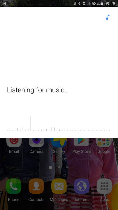 Google Now listening