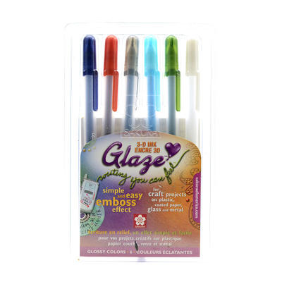 Gelly Roll Glaze Pens assorted, set of 16