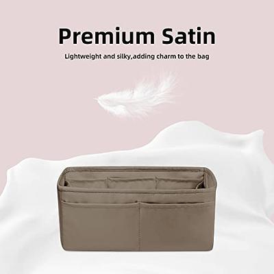 DGAZ Purse Organizer Silky Smooth,Silk,Luxury Handbag Tote in Bag Shapers,  Women- Fits Birkin25/30/35/40 Bags (Etoupe grey, BK30) - Yahoo Shopping