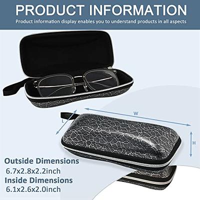 1 pcs Glasses Case Hard Shell Eyeglass Case Aluminum Light Nearsighted Spectacle  Case Box Eyeglasses Case 