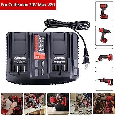 CMCB124 Dual Port V20 Battery Fast Charger Replacement for Craftsman 20V  MAX V20 Battery Lithium CMCB202 CMCB201 CMCB209 CMCB205 CMCB100 CMCB102  CMCB101 - Yahoo Shopping