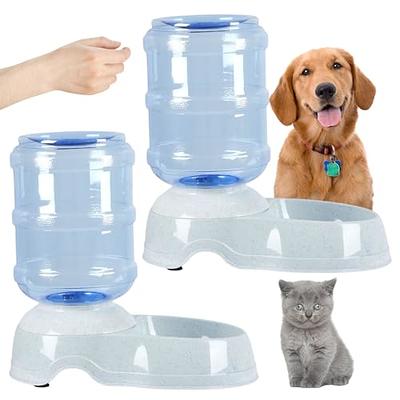 Water Dispenser Station for Large Dogs and Cats, 3 Gallon Gravity Automatic  Feeder, Large Size Dog Drinking Fountain